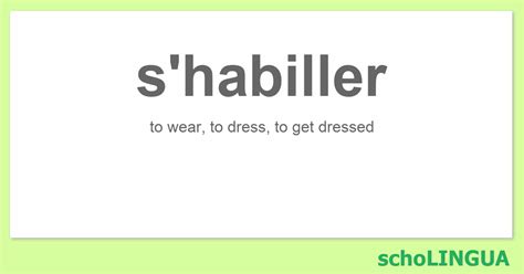 conjugation of habiller|habiller verb conjugation.